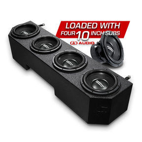 Can-Am Defender 4 10" Under-Seat Subwoofer Box (HD7-HD10) Can-Am