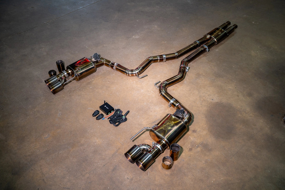Ford Mustang GT S550 Valved Sport Exhaust System Valvetronic Designs
