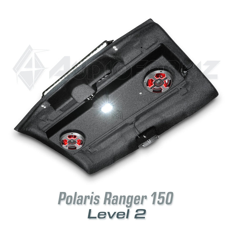 2018+ Polaris Ranger 150 Stereo Tops (2-Seat)