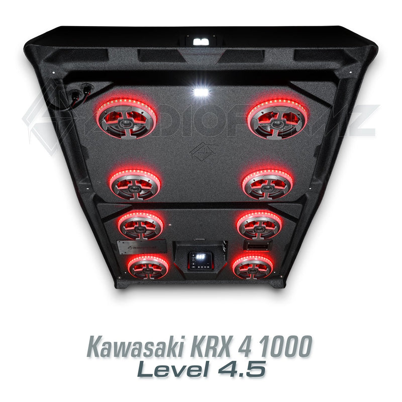 2023+ Kawasaki Teryx KRX 4 1000 Stereo Tops (4-Seat)