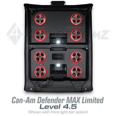 2016-2025 Can-Am Defender MAX HD7-HD10 Limited/Cab Stereo Tops (4-Door)