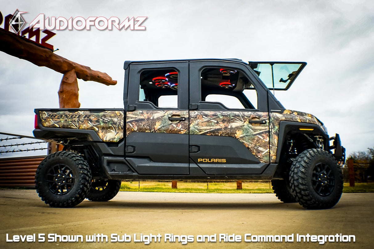 2024+ Polaris Ranger Crew Northstar/Cab XD 1500 Stereo Tops (4-Door) Polaris