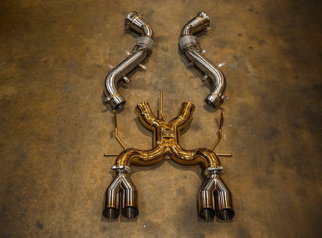Mclaren 650S / MP4-12C F1 Sport Exhaust System Valvetronic Designs