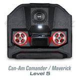 2014-20 Can-Am Commander / 2014-18 Maverick Stereo Tops (2-Seat) Can-Am