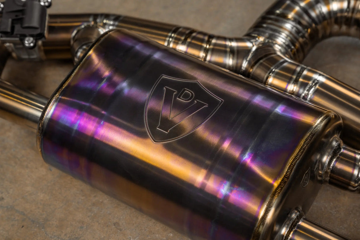 Audi TTRS MK3 Valved Sport Exhaust System Valvetronic Designs