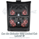 2026+ Can-Am Defender MAX HD11 Limited/Cab Stereo Tops (4-Door) Can-Am