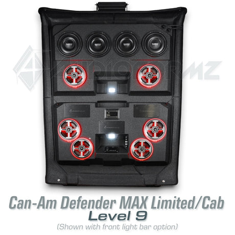 2026+ Can-Am Defender MAX HD11 Limited/Cab Stereo Tops (4-Door) Can-Am