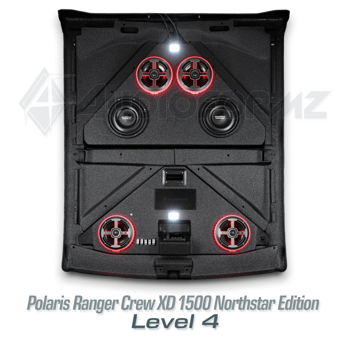 2024+ Polaris Ranger Crew Northstar/Cab XD 1500 Stereo Tops (4-Door) Polaris