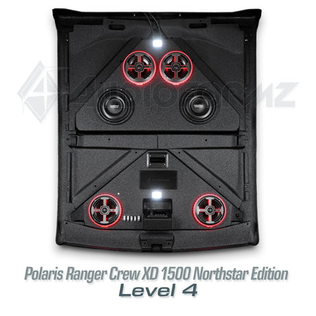2024+ Polaris Ranger Crew Northstar/Cab XD 1500 Stereo Tops (4-Door) Polaris