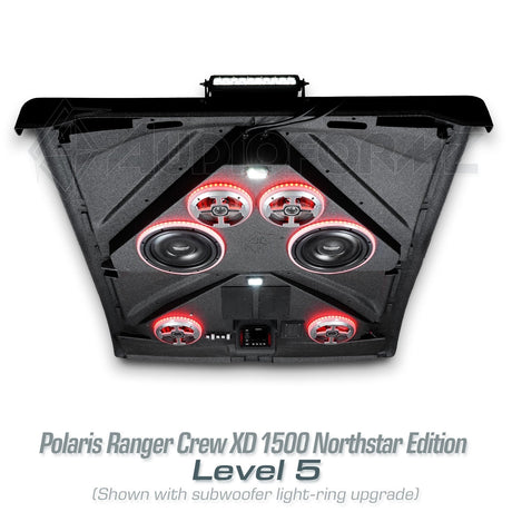 2024+ Polaris Ranger Crew Northstar/Cab XD 1500 Stereo Tops (4-Door) Polaris