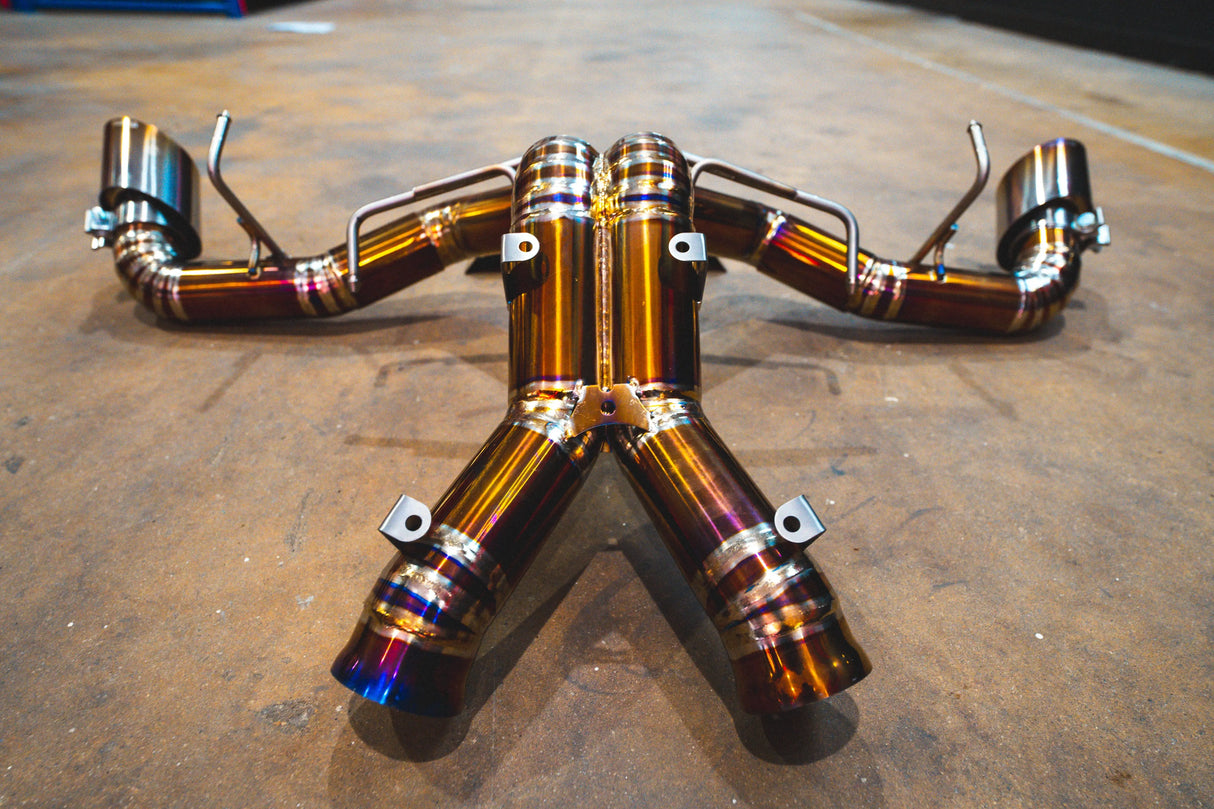 Mclaren 570S / 620R F1 Race Exhaust System Valvetronic Designs
