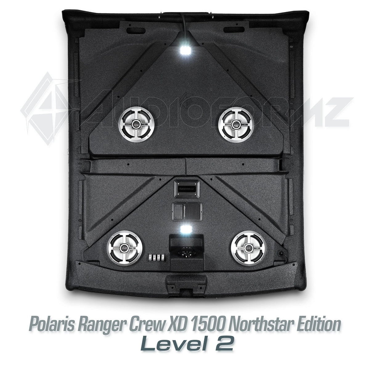 2024+ Polaris Ranger Crew Northstar/Cab XD 1500 Stereo Tops (4-Door) Polaris