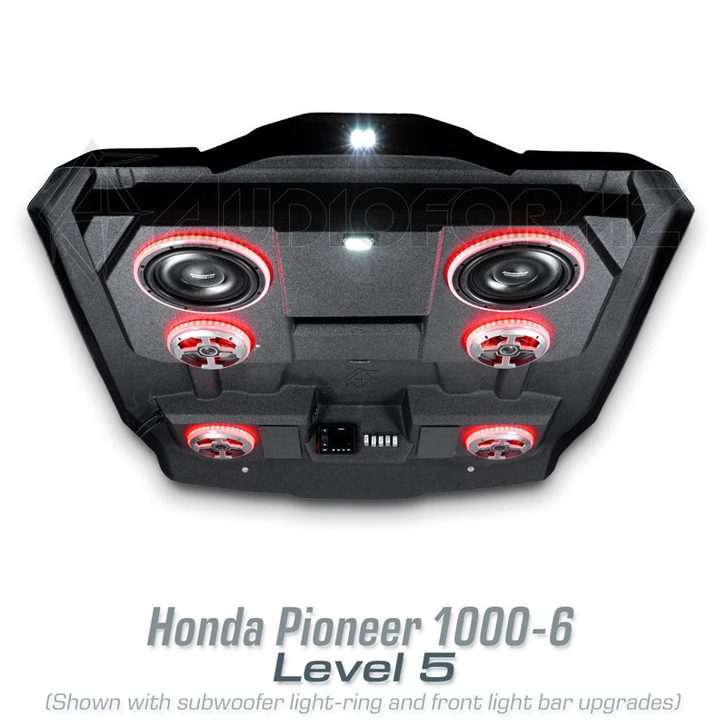 2016+ Honda Pioneer 1000-6 Stereo Tops (4-Door)