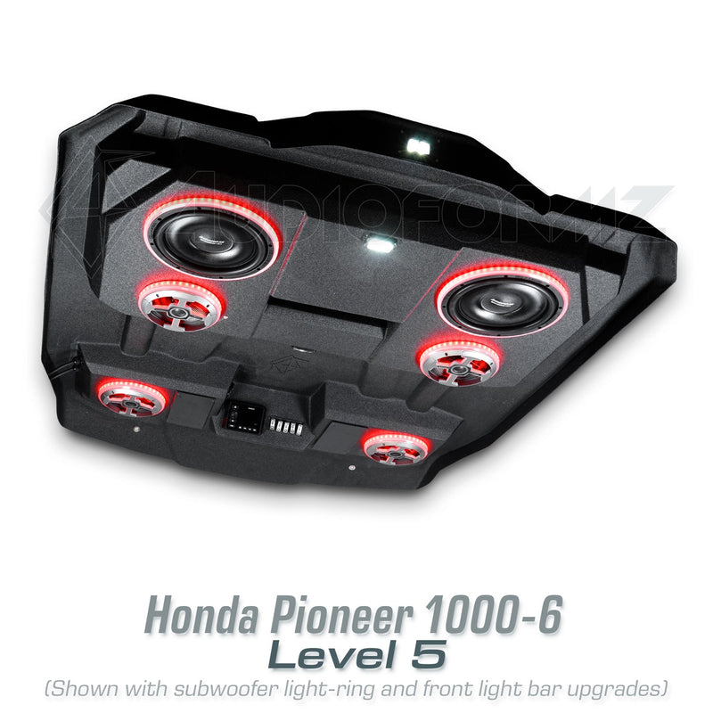 2016+ Honda Pioneer 1000-6 Stereo Tops (4-Door)