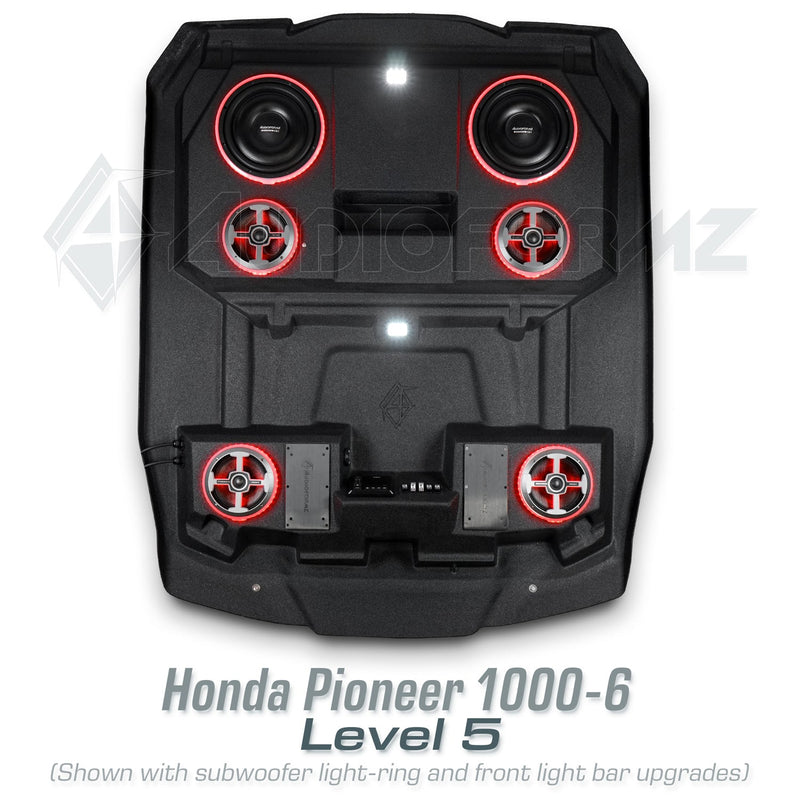 2016+ Honda Pioneer 1000-6 Stereo Tops (4-Door)