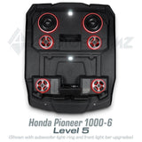 2016+ Honda Pioneer 1000-6 Stereo Tops (4-Door) Honda