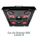 2016+ Can-Am Defender MAX HD7-HD10 Stereo Tops (4-Door) Can-Am