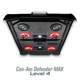 2016+ Can-Am Defender MAX HD7-HD10 Stereo Tops (4-Door)