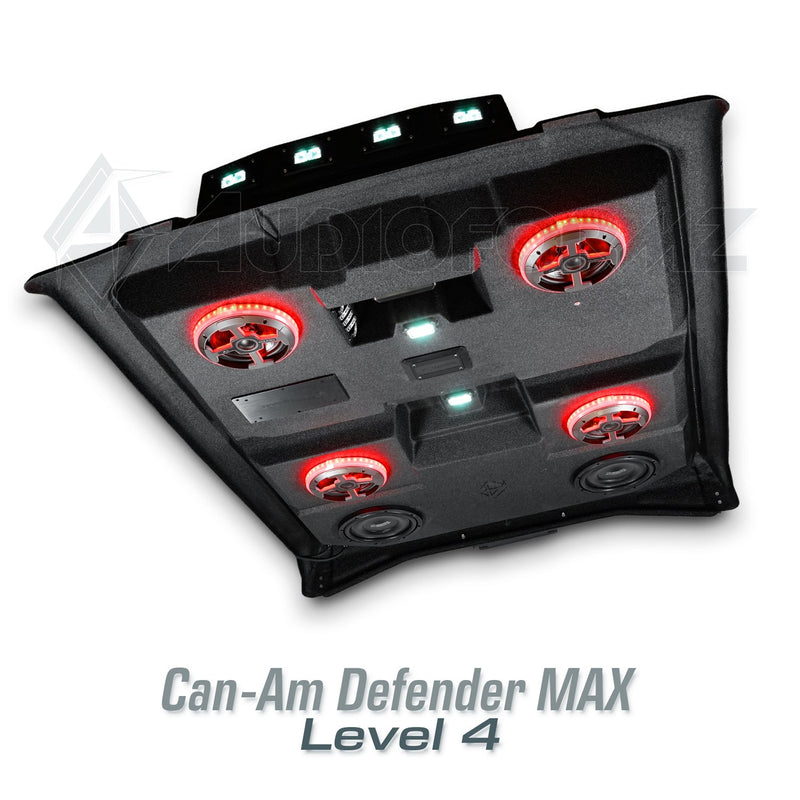 2016+ Can-Am Defender MAX HD7-HD10 Stereo Tops (4-Door)