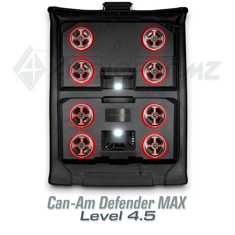 2026+ Can-Am Defender MAX HD11 Stereo Tops (4-Door)