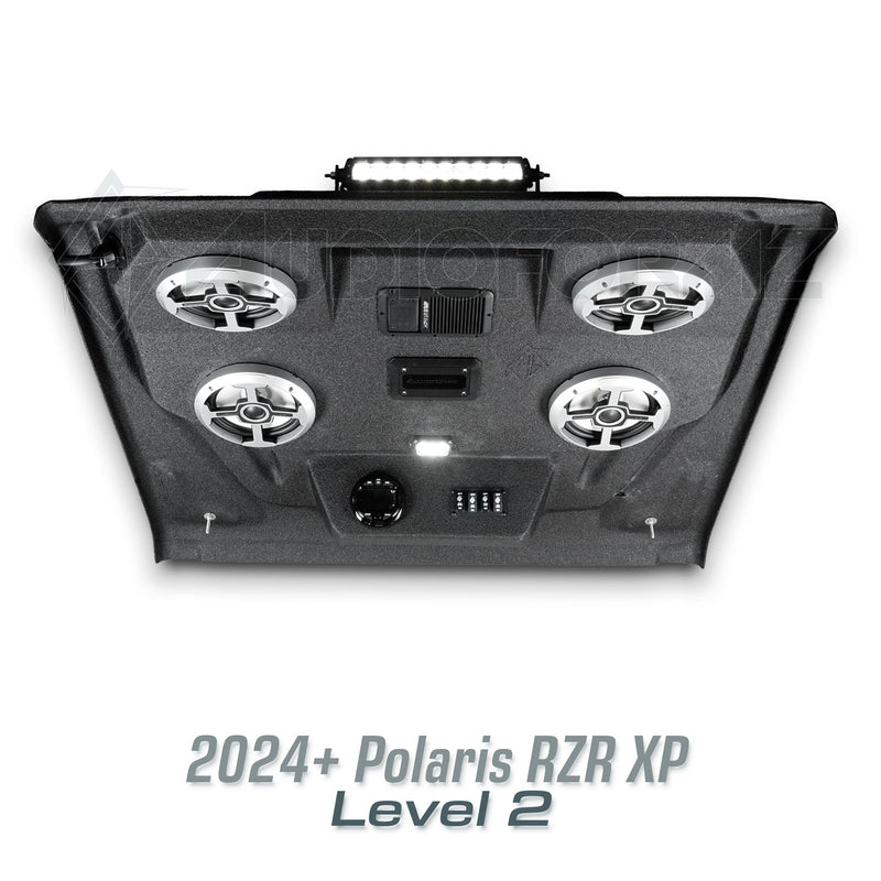 2024+ Polaris RZR XP Stereo Tops (2-Seat)