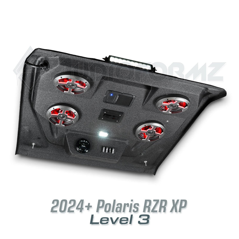 2024+ Polaris RZR XP Stereo Tops (2-Seat)