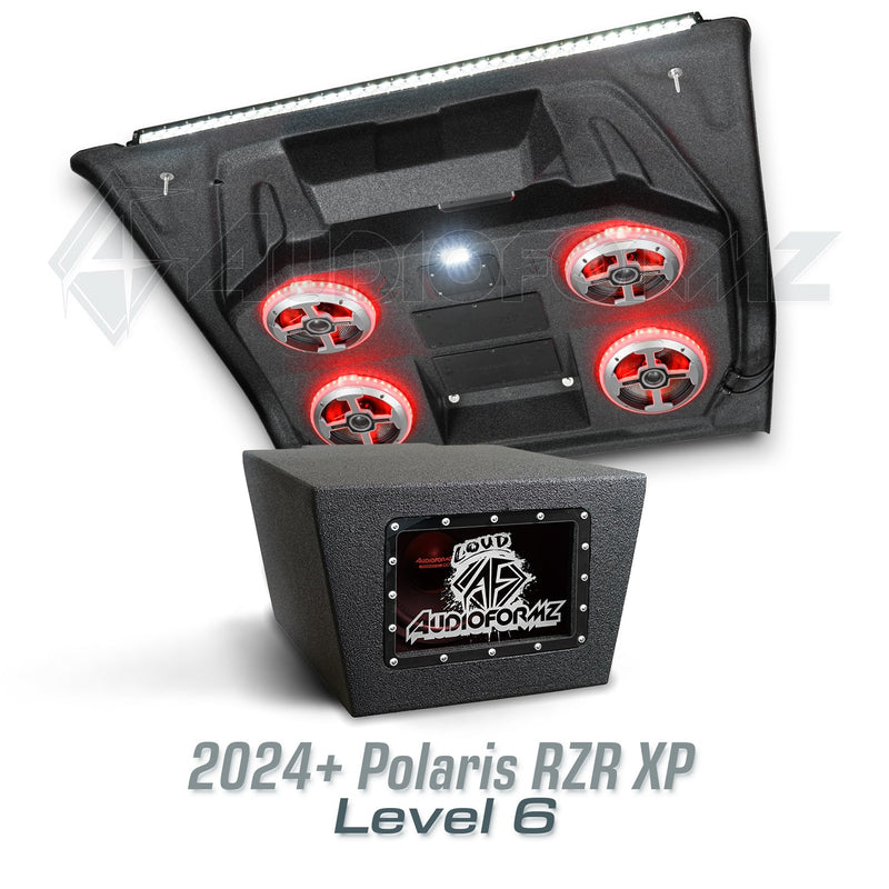 2024+ Polaris RZR XP Stereo Tops (2-Seat)