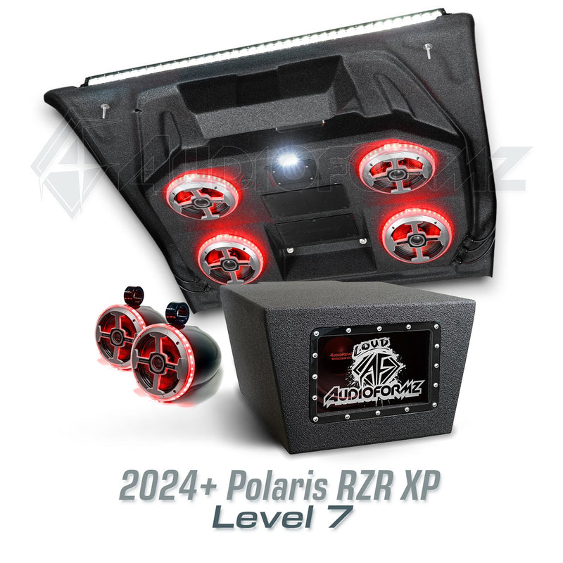 2024+ Polaris RZR XP Stereo Tops (2-Seat)