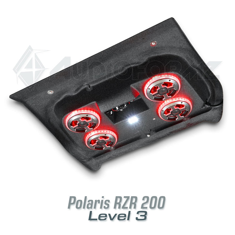 2022+ Polaris RZR 200 Stereo Tops (2-Seat)