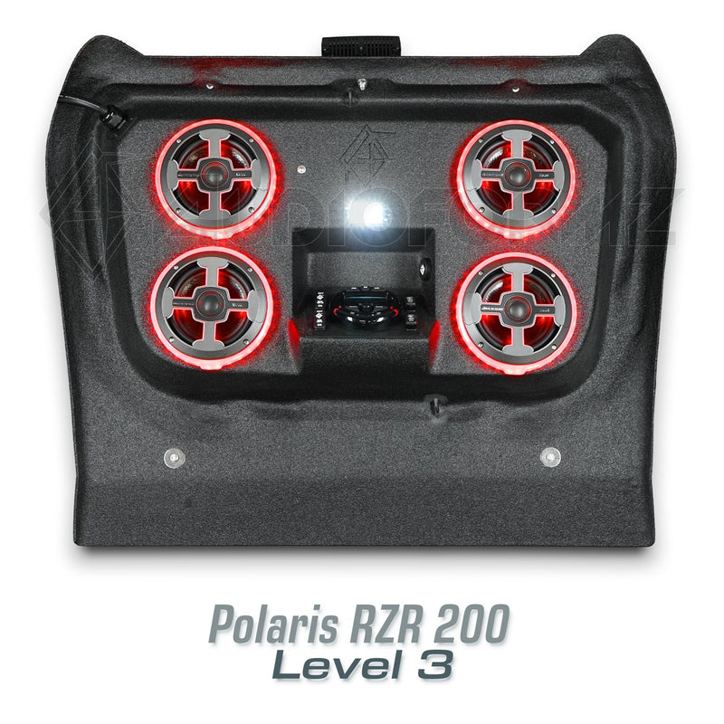2022+ Polaris RZR 200 Stereo Tops (2-Seat)