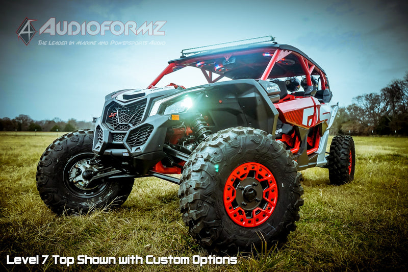 2017+ Can-Am Maverick X3 MAX Stereo Tops (4-Seat)
