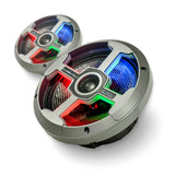 AudioFormz EVOPRO2 8in 3-Way Component Marine IC LED Loud Speakers - Pair Universal-Fit