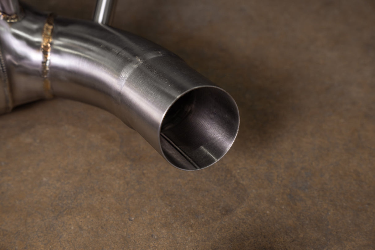 400 Cell Catted Down Pipes For Porsche 992 Turbo / Turbo S Valvetronic Designs