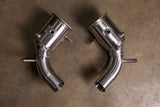 400 Cell Catted Down Pipes For Porsche 992 Turbo / Turbo S Valvetronic Designs