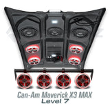 Can-Am Maverick X3 MAX Stereo Tops (4-Seat) Can-Am
