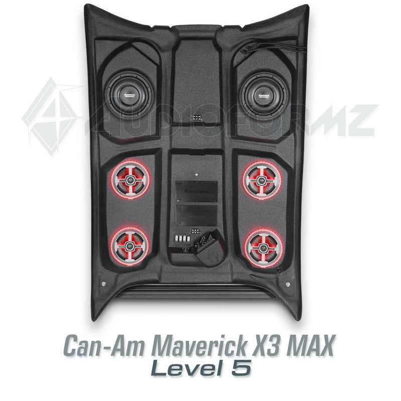 2017+ Can-Am Maverick X3 MAX Stereo Tops (4-Seat)