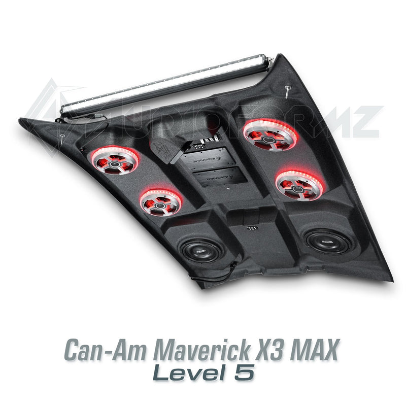 2017+ Can-Am Maverick X3 MAX Stereo Tops (4-Seat)