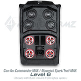 2021+ Can-Am Commander MAX / 2019+ Maverick Sport MAX Stereo Tops (4-Seat)