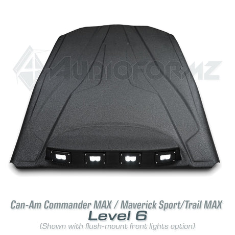 2021+ Can-Am Commander MAX / 2019+ Maverick Sport MAX Stereo Tops (4-Seat)