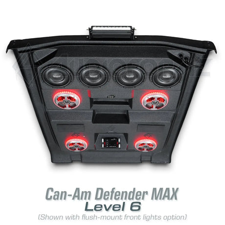 2016+ Can-Am Defender MAX HD7-HD10 Stereo Tops (4-Door)