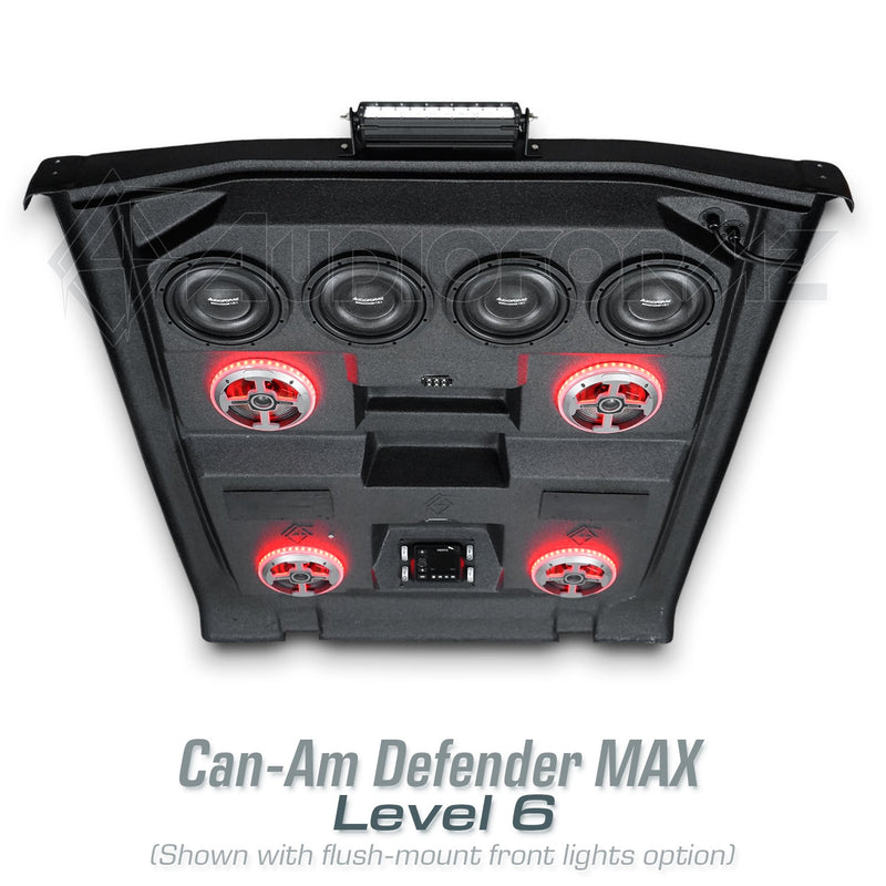 2026+ Can-Am Defender MAX HD11 Stereo Tops (4-Door)