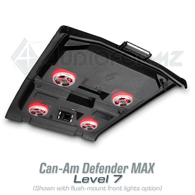 2026+ Can-Am Defender MAX HD11 Stereo Tops (4-Door)