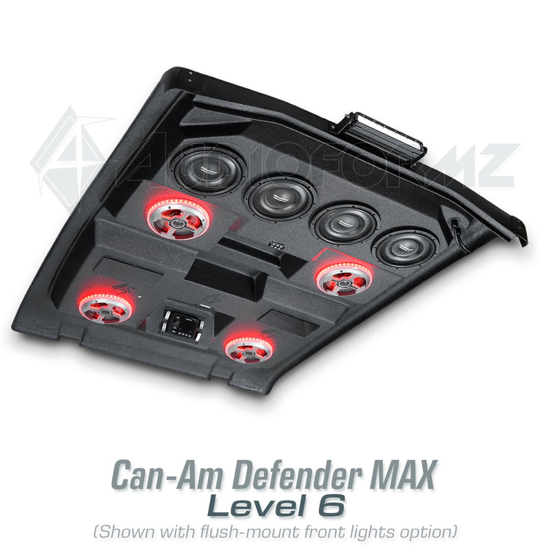 2026+ Can-Am Defender MAX HD11 Stereo Tops (4-Door)
