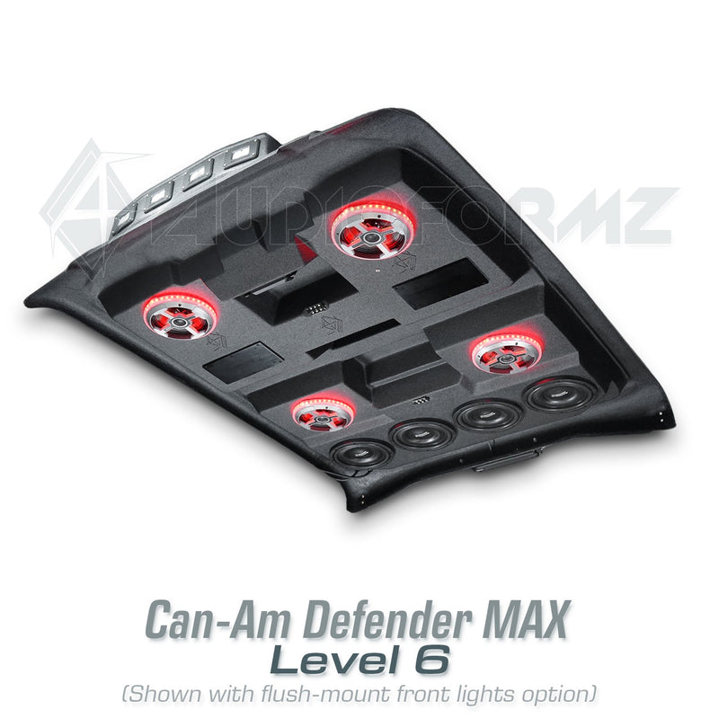 2026+ Can-Am Defender MAX HD11 Stereo Tops (4-Door)