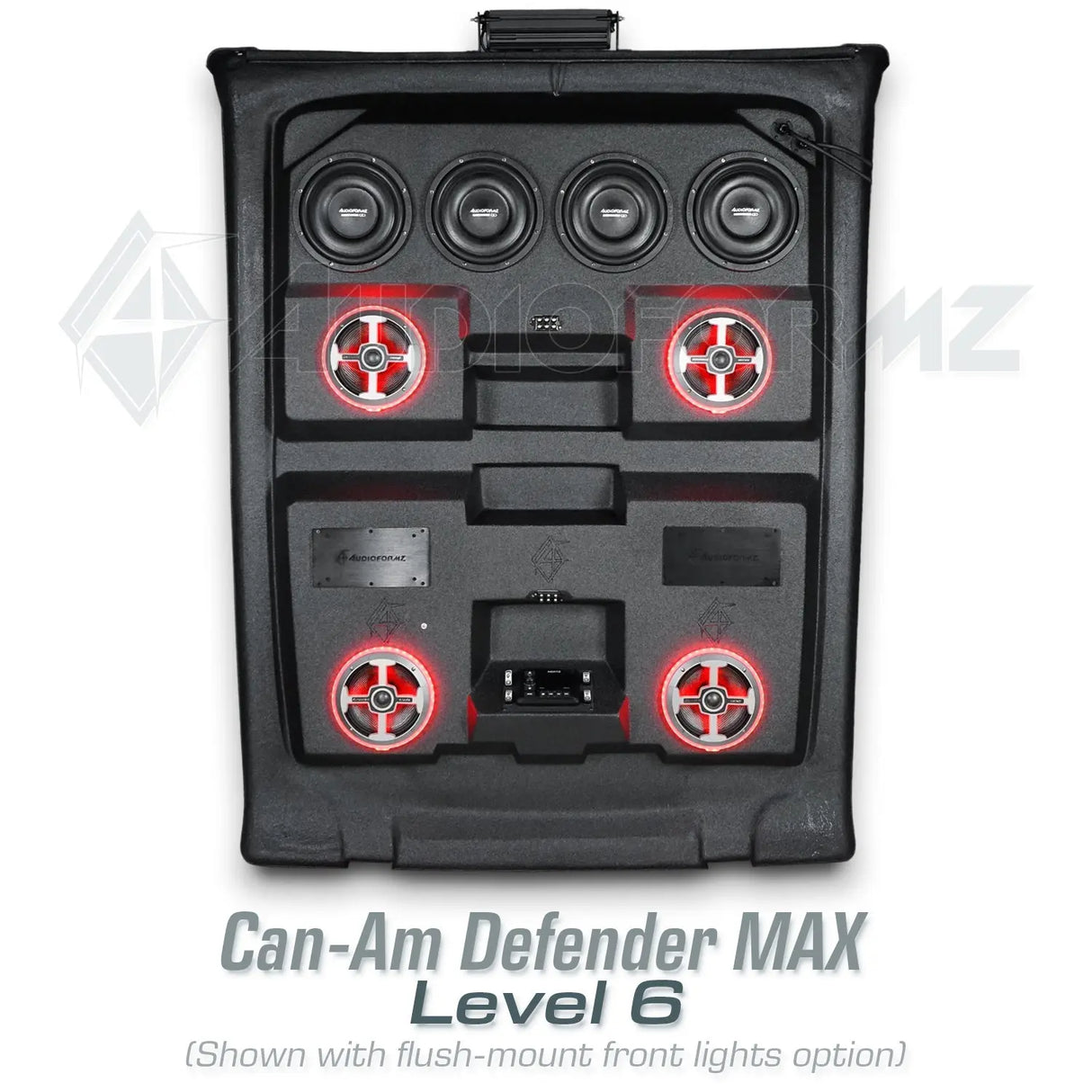 2016+ Can-Am Defender MAX HD7-HD10 Stereo Tops (4-Door) Can-Am