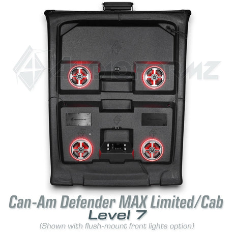2016-2025 Can-Am Defender MAX HD7-HD10 Limited/Cab Stereo Tops (4-Door)