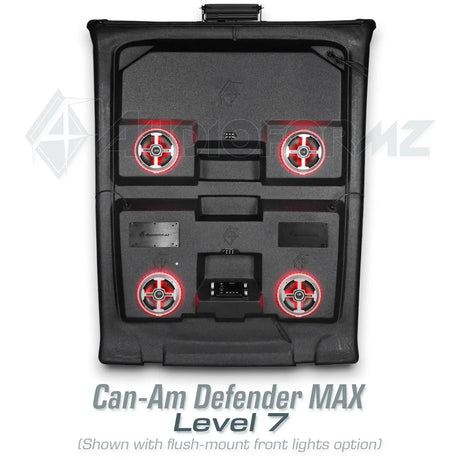 2016+ Can-Am Defender MAX HD7-HD10 Stereo Tops (4-Door) Can-Am