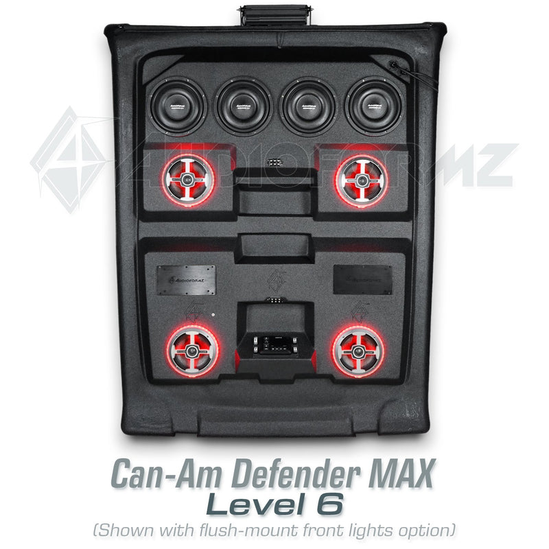 2026+ Can-Am Defender MAX HD11 Stereo Tops (4-Door)