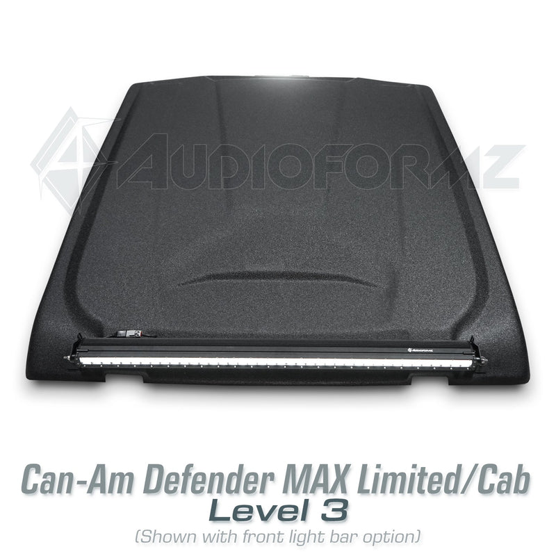 2016-2025 Can-Am Defender MAX HD7-HD10 Limited/Cab Stereo Tops (4-Door)
