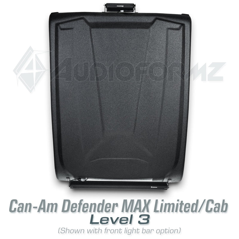 2026+ Can-Am Defender MAX HD11 Limited/Cab Stereo Tops (4-Door)